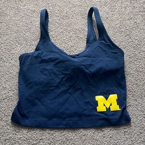 lululemon align tank u of m